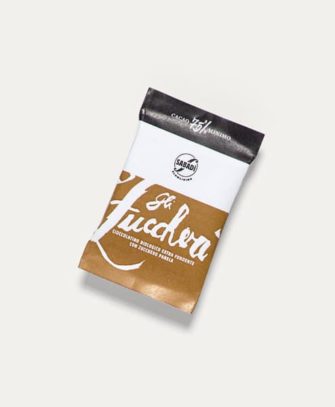 Cioccolatino fondente biologico 75% cacao con zucchero Panela
