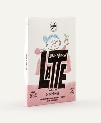 cioccolato al latte e zenzero bio