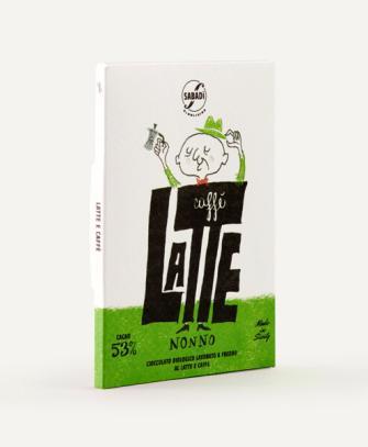 cioccolato al latte bio e caffe